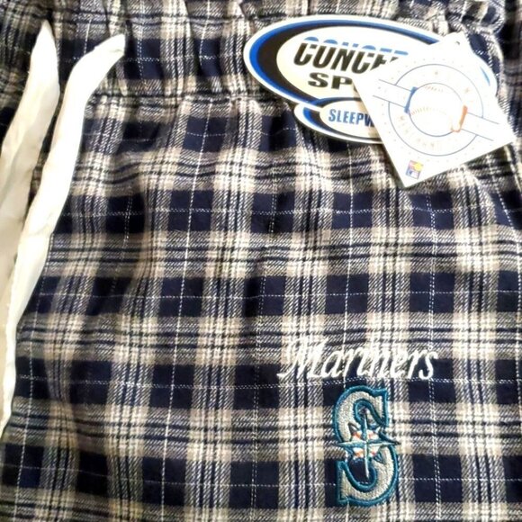 0046. NWTs ~ Concepts Sales  ~  Genuine Licensed Mariners Pajamas M ~ - Picture 1 of 10